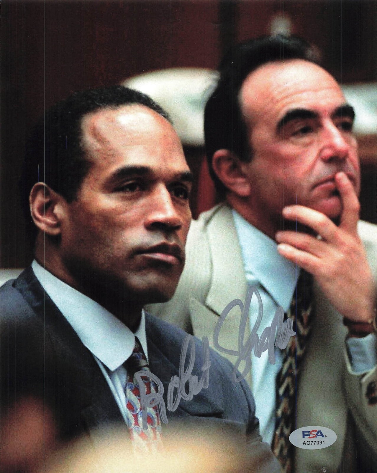 Robert Shapiro Signed 8x10 Photo AUTO PSA/DNA Autographed Lawyer