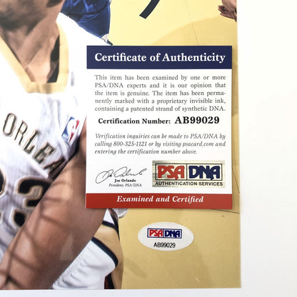 Anthony Davis signed 11x14 photo PSA/DNA New Orleans Pelicans Autographed