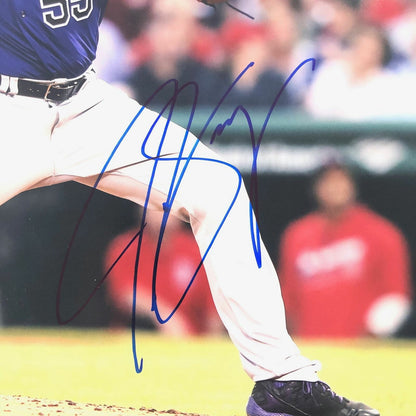 John Gray signed 11x14 Photo PSA/DNA Rockies autographed