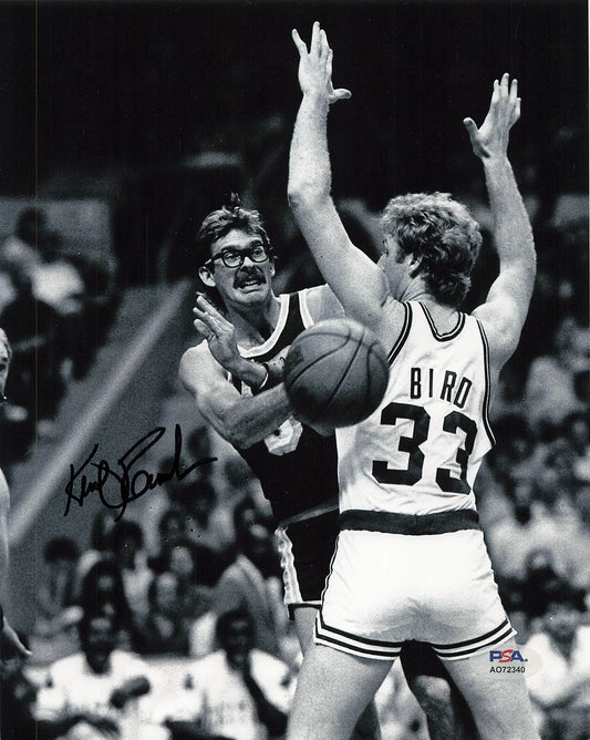 Kurt Rambis Signed 8x10 Photo PSA Los Angeles Lakers