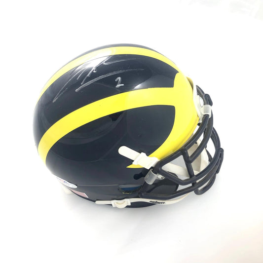 Charles Woodson signed Mini Helmet PSA/DNA Michigan Wolverines autographed