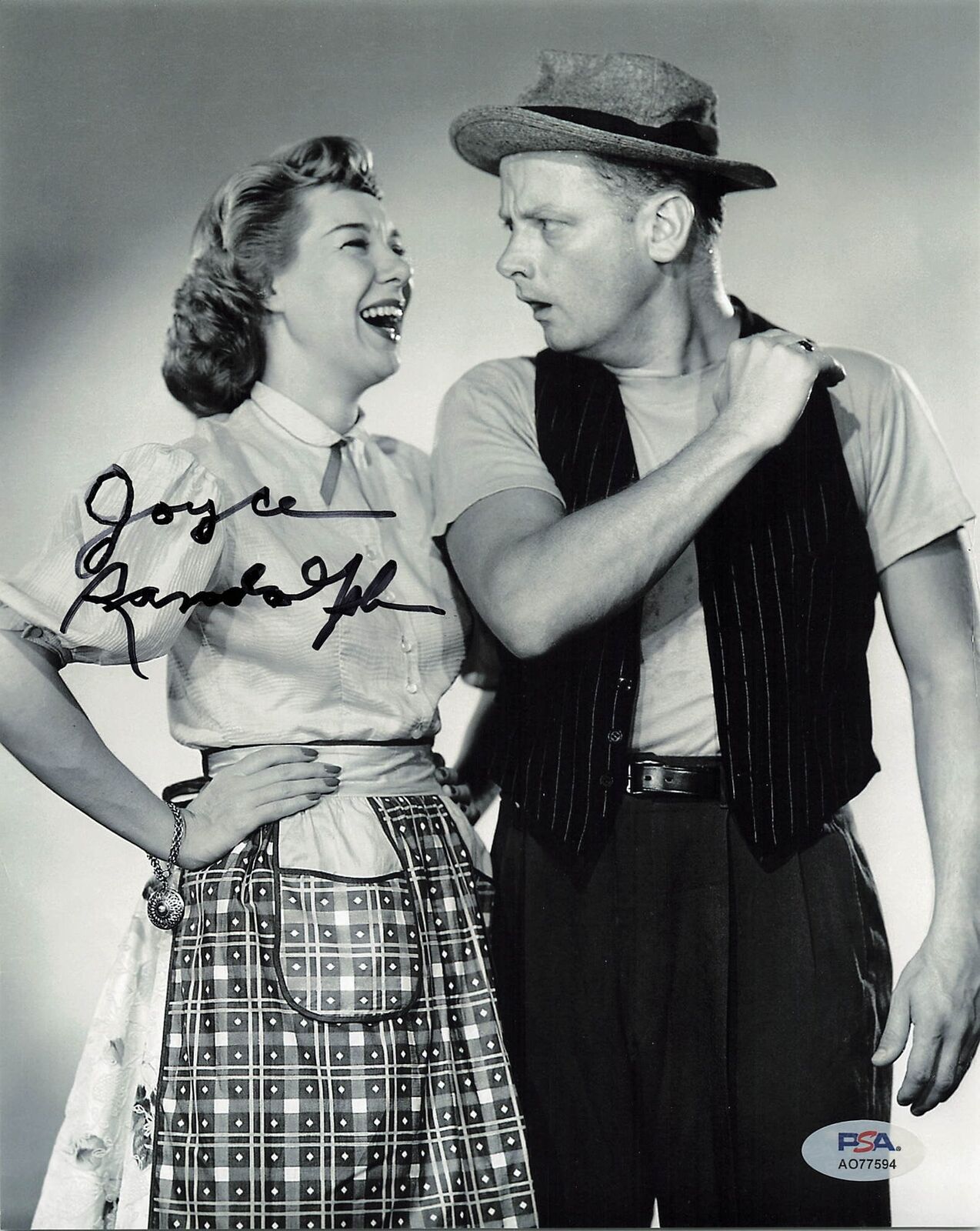 Joyce Randolph signed 8x10 photo PSA/DNA Autographed Actress