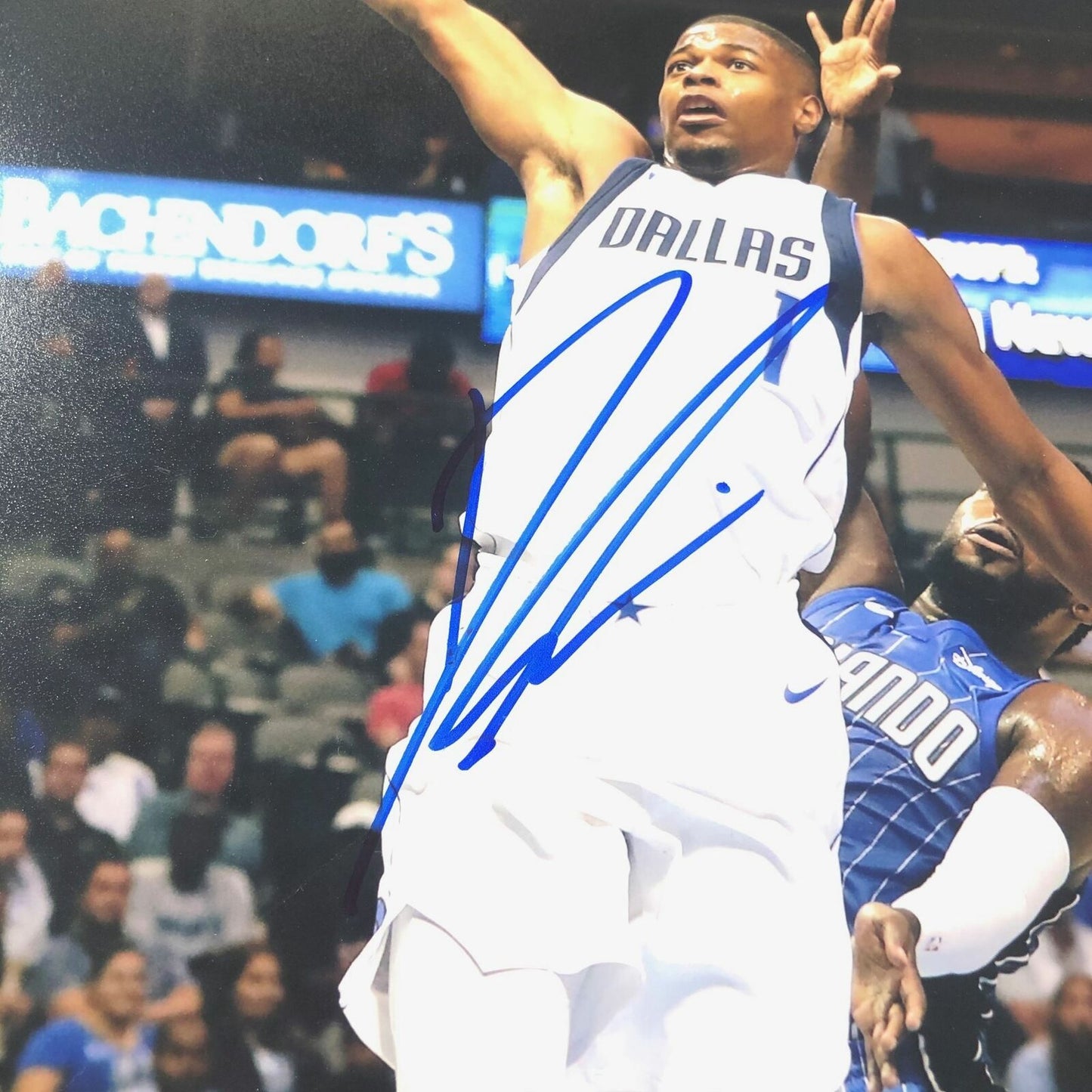 Dennis Smith Jr Signed 11x14 photo PSA/DNA Dallas Mavericks Autographed Knicks