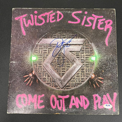 Dee Snider signed Come Out And Play Vinyl PSA/DNA Album autographed Twisted Sist