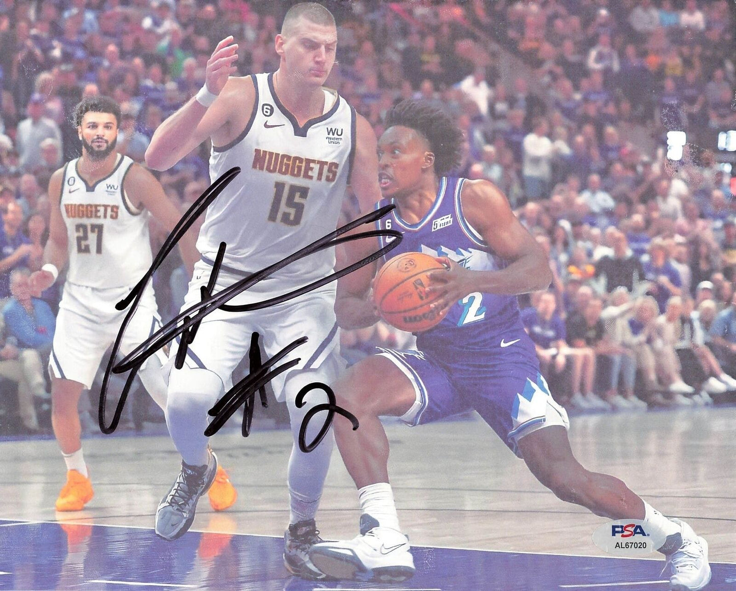 Collin Sexton signed 8x10 photo PSA/DNA Utah Jazz Autographed