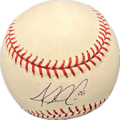 JESSE CRAIN Signed Rawlings Baseball MLB PSA Twins Autographed