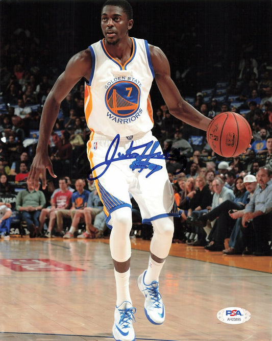 Justin Holiday signed 8x10 photo PSA/DNA Warriors Autographed