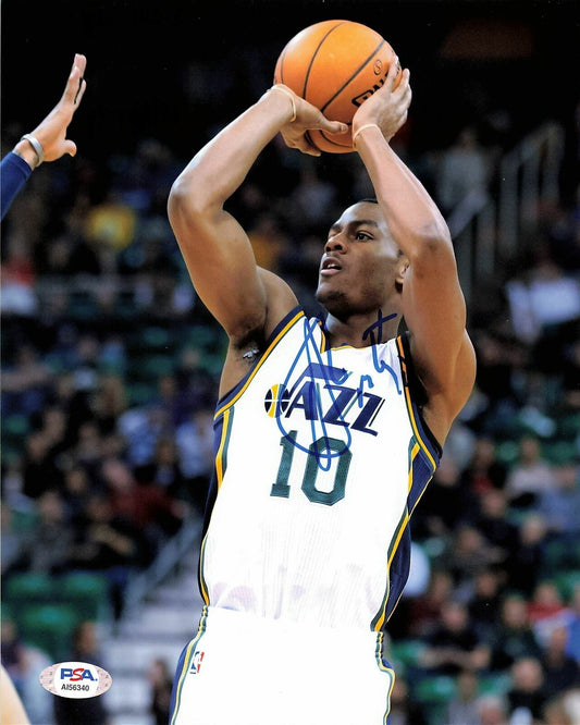 Alec Burks signed 8x10 photo PSA/DNA Utah Jazz Autographed