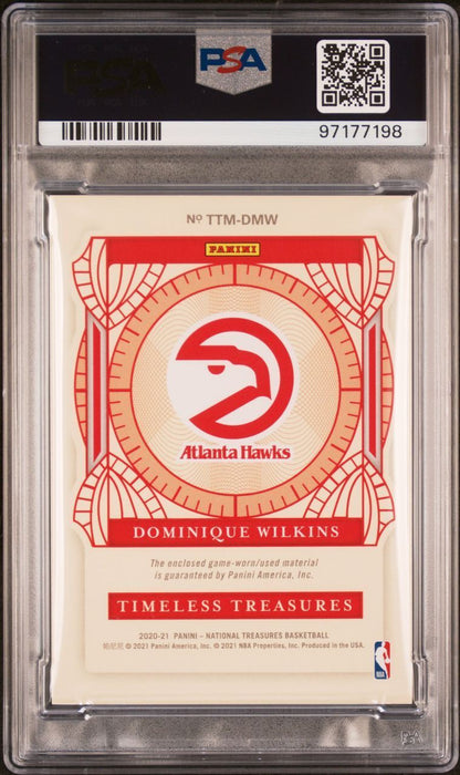 2020 Panini National Treasures Timeless Treasures Material #DMW 27/99 Dominique