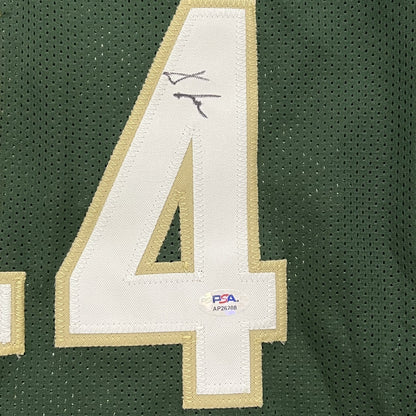 Andre Jackson Signed Jersey PSA Milwaukee Bucks Autographed