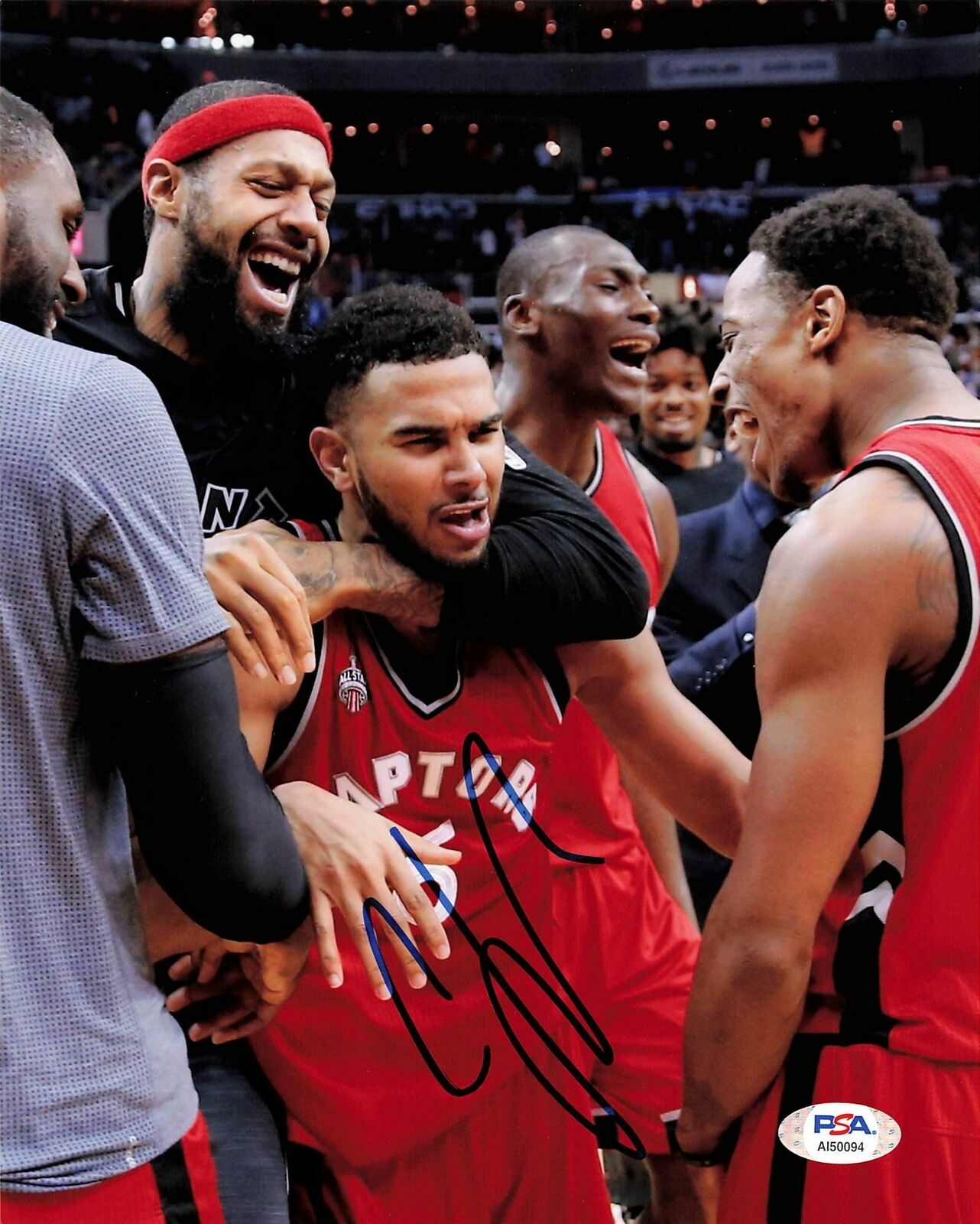 Corey Joseph signed 8x10 photo PSA/DNA Toronto Raptors Autographed