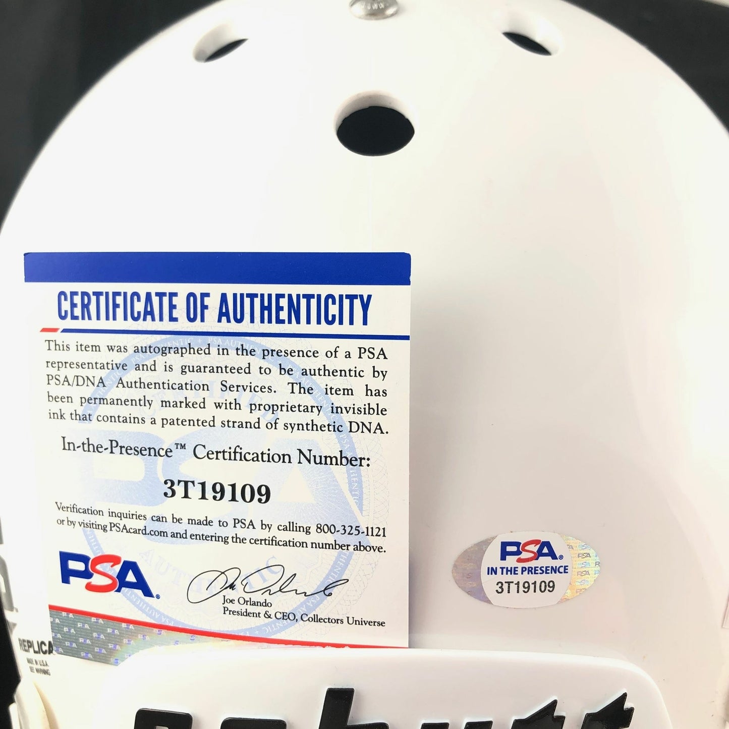 Jevon Holland Signed Full Size Helmet PSA/DNA Oregon Ducks Autographed