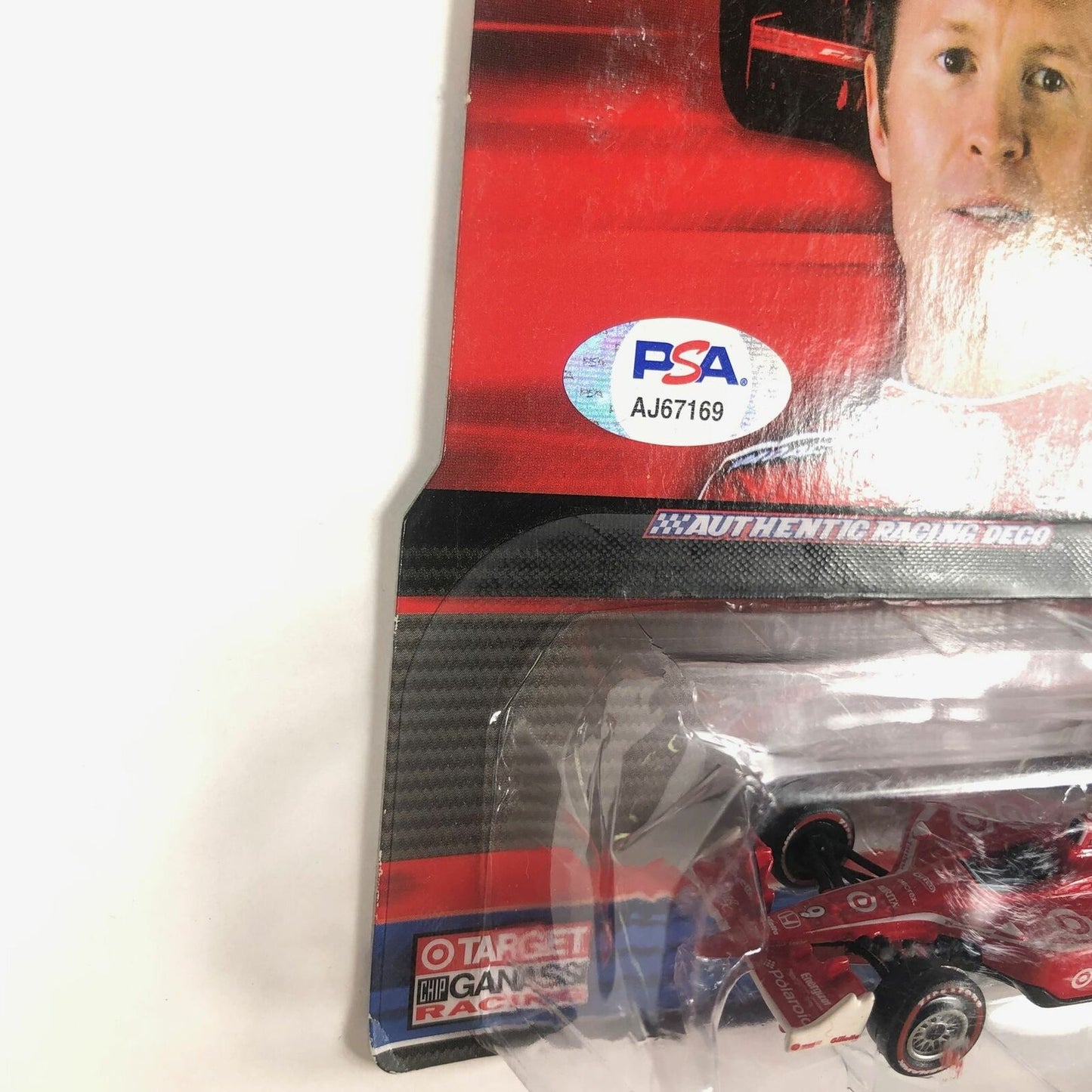 SCOTT DIXON Signed Hot Wheels Toybox PSA/DNA Racing