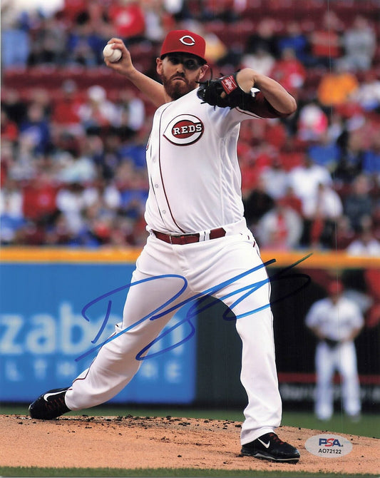 DAN STRAILY signed 8x10 photo PSA/DNA Cincinnati Reds Autographed