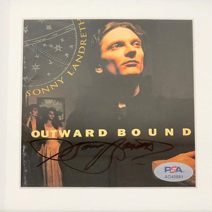 Sonny Landreth Signed Outward Bound Album CD Cover Framed PSA/DNA Autographed Mu