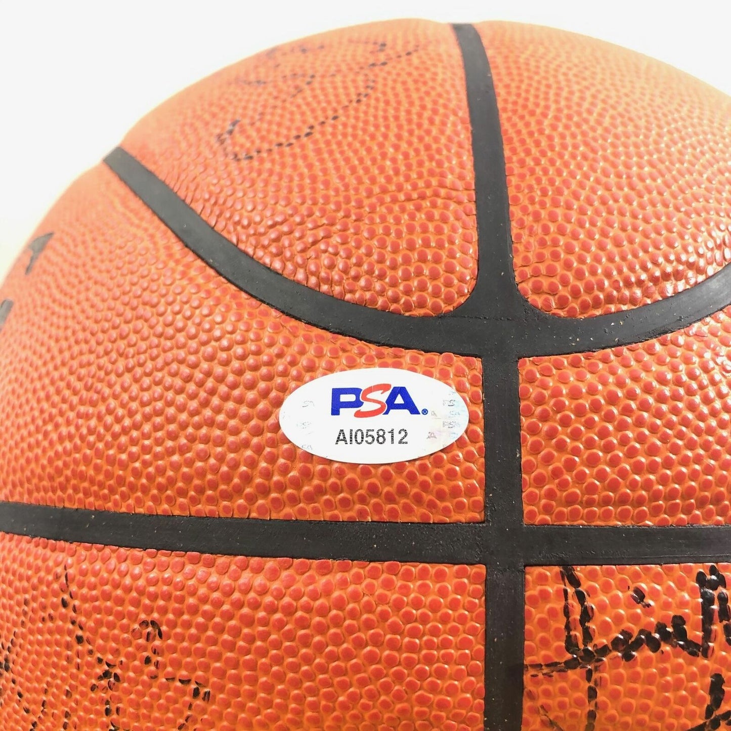 1997-98 Seattle Supersonics Team Signed Basketball PSA/DNA Autographed