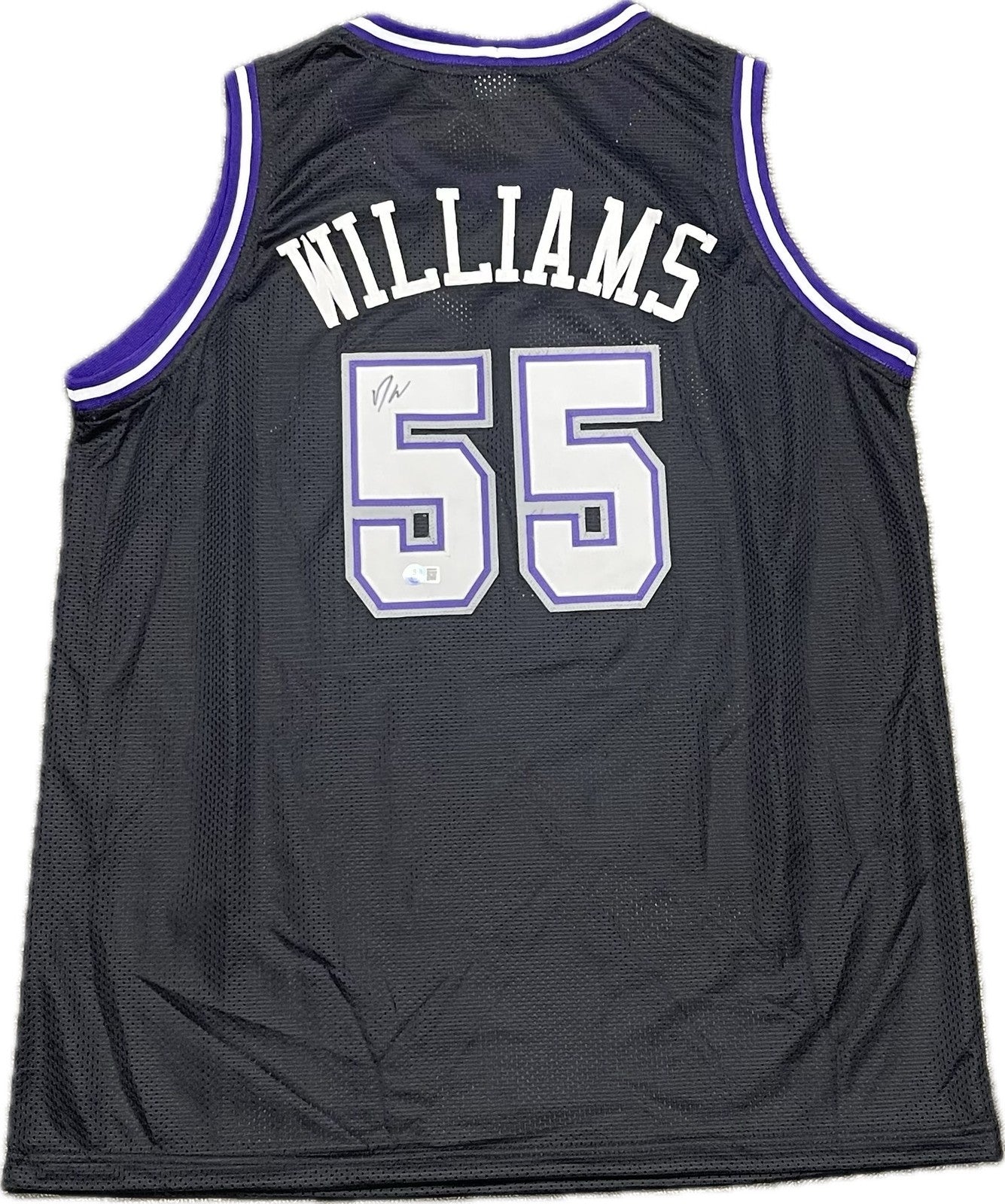 Jason Williams Signed Jersey BAS Sacramento Kings Autographed