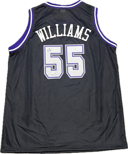 Jason Williams Signed Jersey BAS Sacramento Kings Autographed