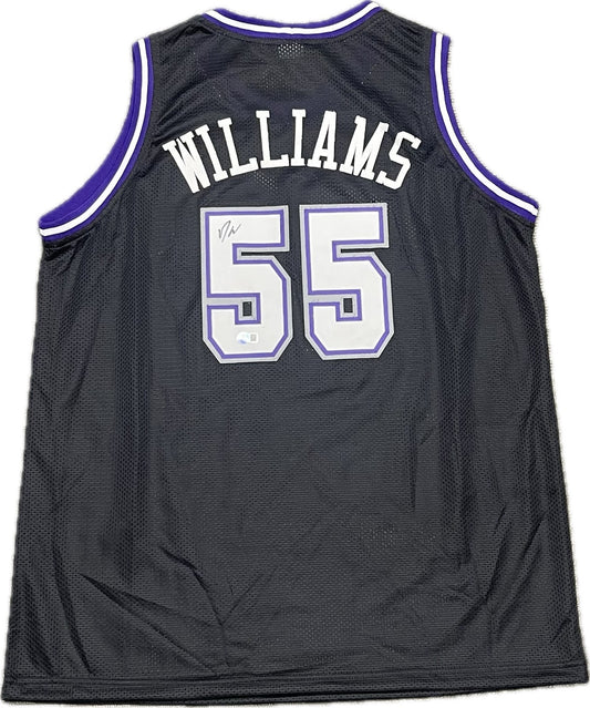 Jason Williams Signed Jersey BAS Sacramento Kings Autographed
