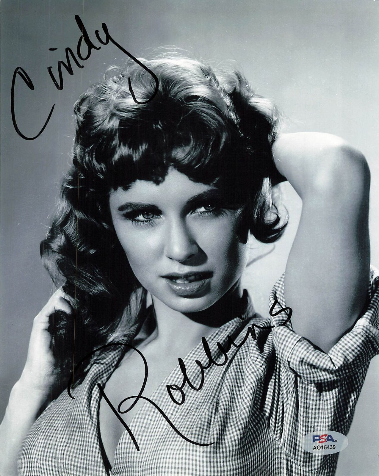 Cindy Robbins signed 8x10 photo PSA/DNA Autographed