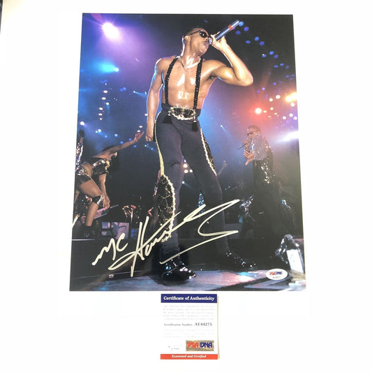 MC Hammer signed 11x14 photo PSA/DNA autographed