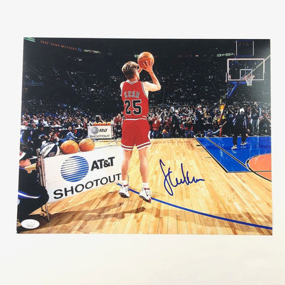 Steve Kerr signed 11x14 photo PSA/DNA Chicago Bulls Autographed