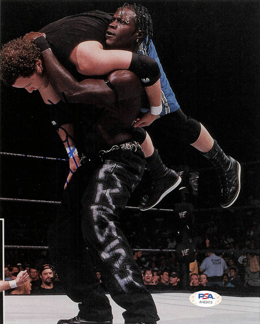 R-Truth signed 8x10 photo PSA/DNA COA WWE Autographed Wrestling K-Kwik
