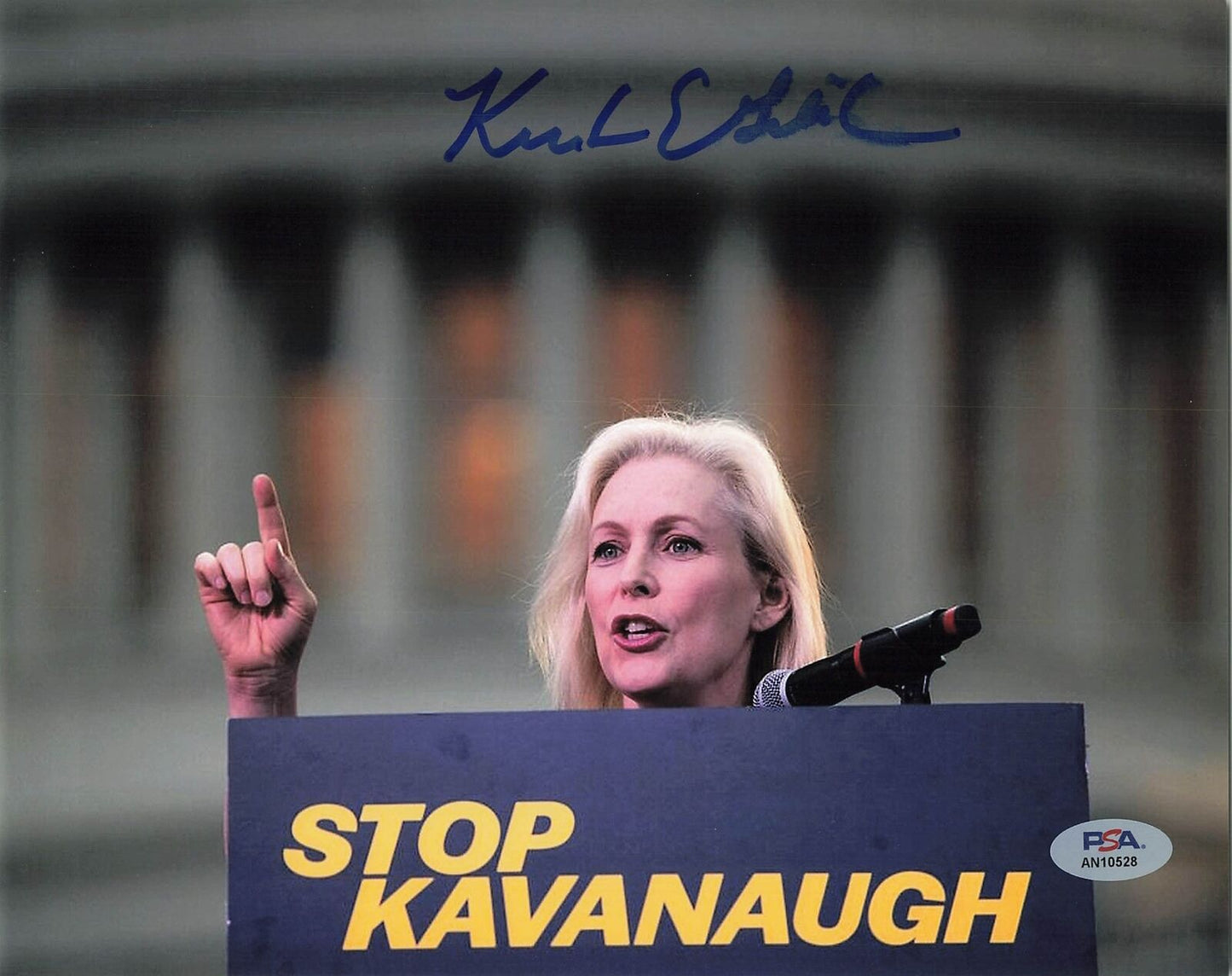 Kristen Gillibrand signed 8x10 photo PSA/DNA Autographed