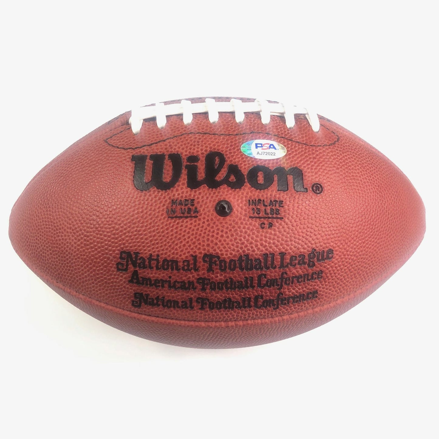 JOE NAMATH signed Football PSA/DNA Fanatics New York Jets Autographed