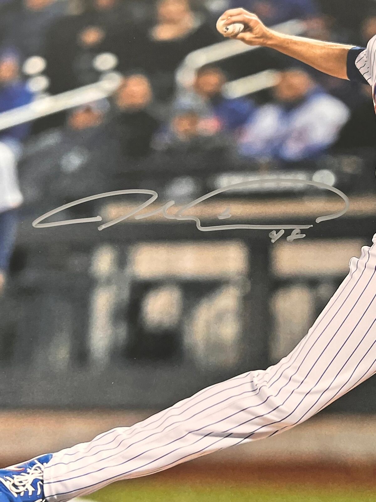 Jacob DeGrom Signed 16x20 photo PSA/DNA New York Mets Autographed