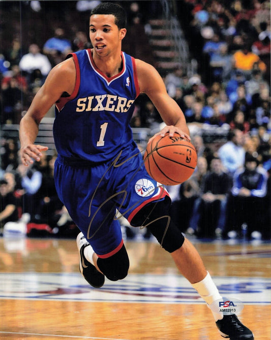 MICHAEL CARTER-WILLIAMS signed 8x10 photo PSA/DNA Philadelphia 76ers Autographed