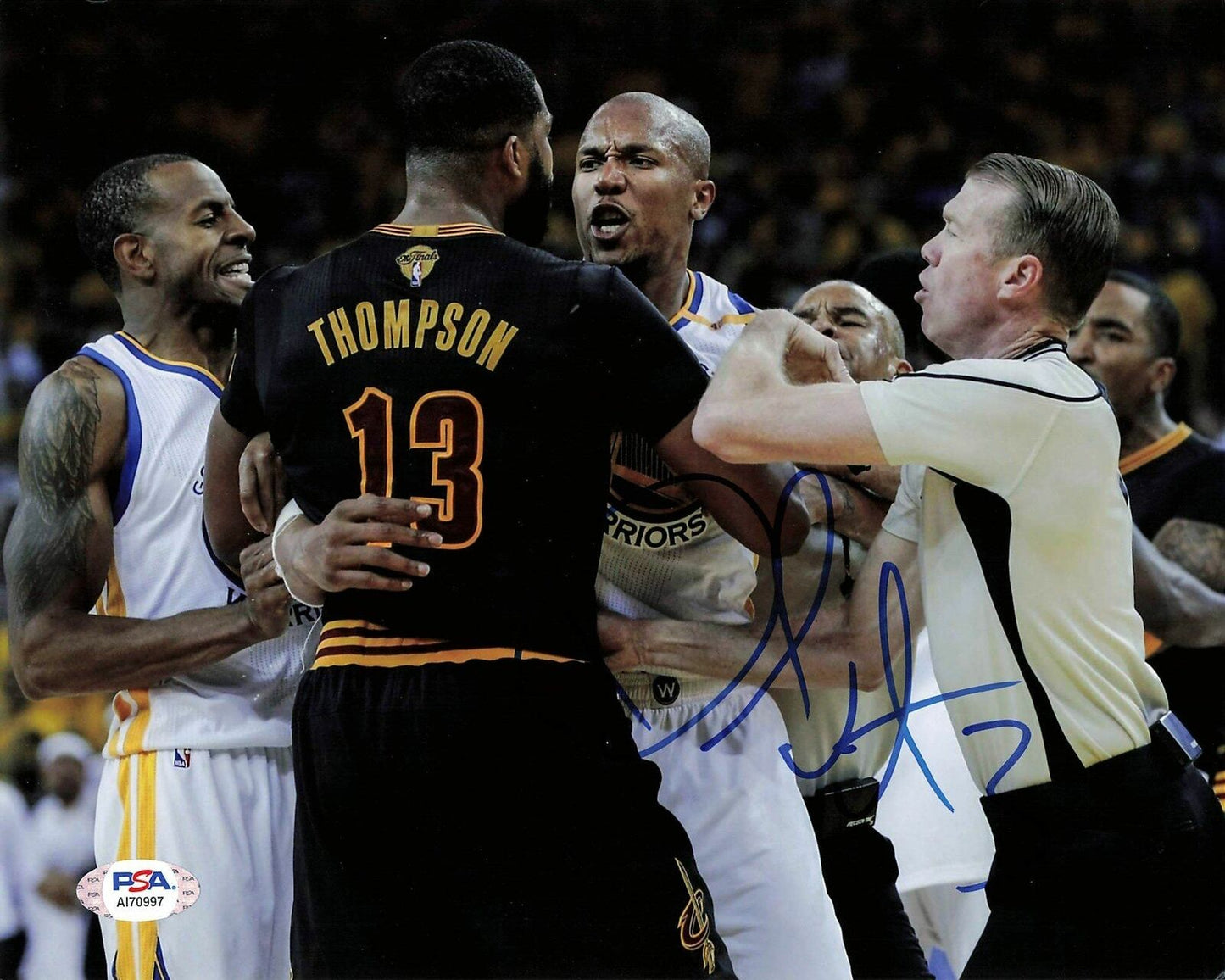 David West signed 8x10 photo PSA/DNA Golden State Warriors Autographed