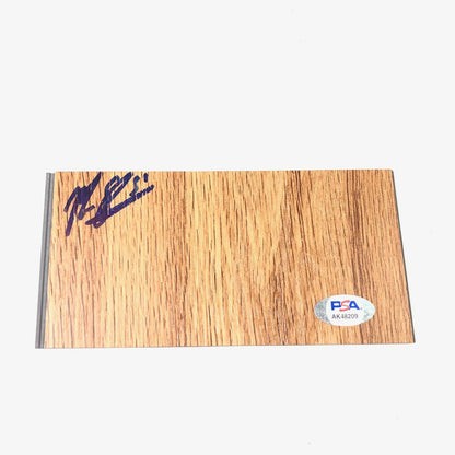 MAX STRUS Signed Floorboard PSA/DNA Autographed Miami Heat