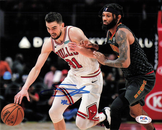 Tomas Satoransky signed 8x10 photo PSA/DNA Chicago Bulls Autographed