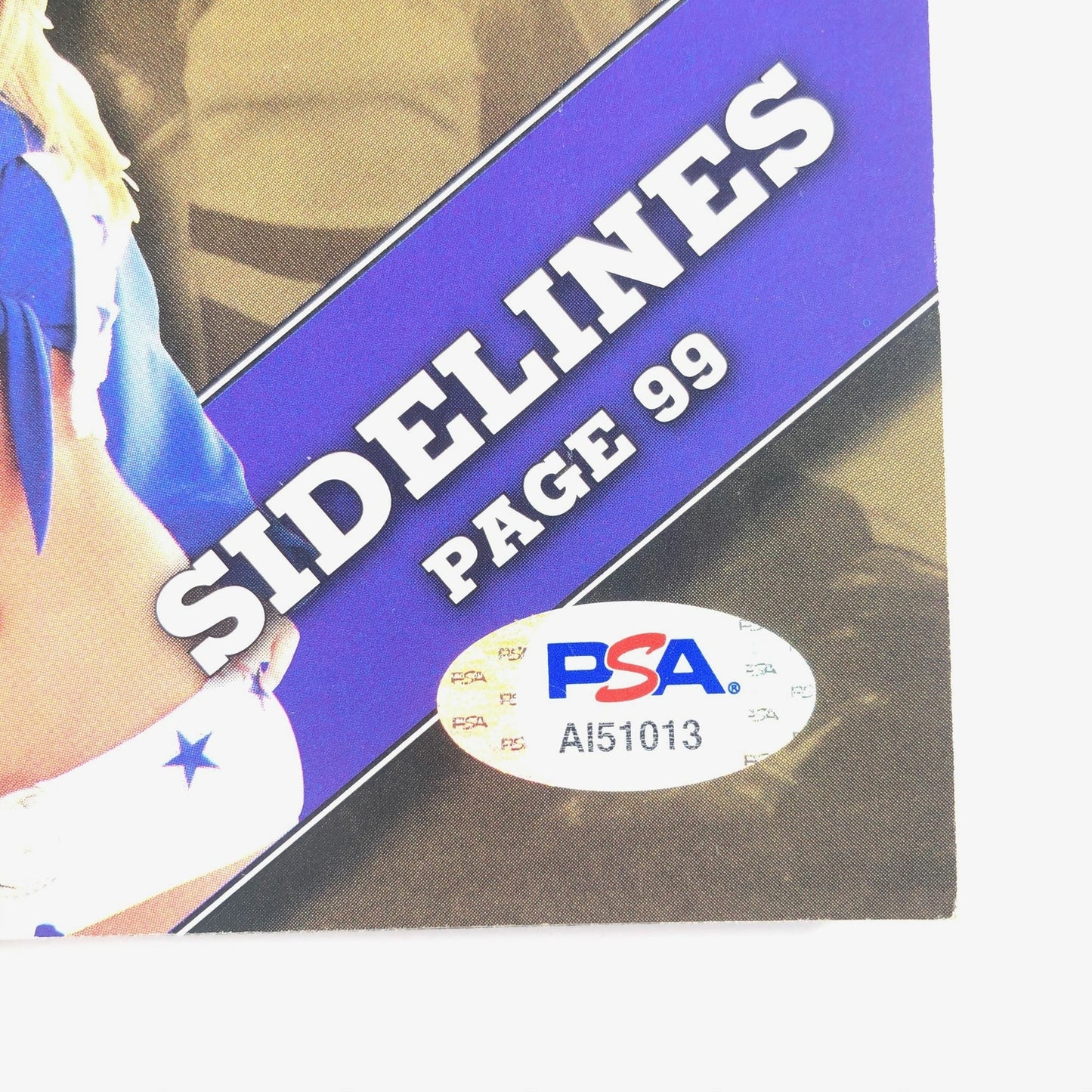 Willis McGahee Signed Magazine PSA/DNA Baltimore Ravens Autographed