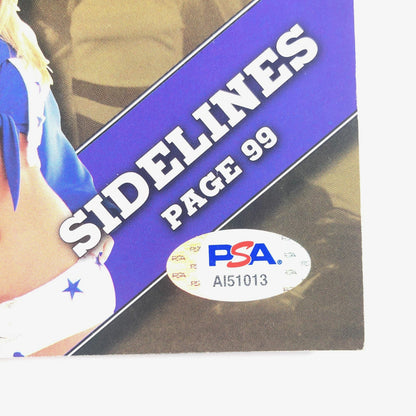 Willis McGahee Signed Magazine PSA/DNA Baltimore Ravens Autographed