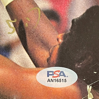 David Robinson Signed Magazine PSA/DNA Slabbed Autographed Spurs