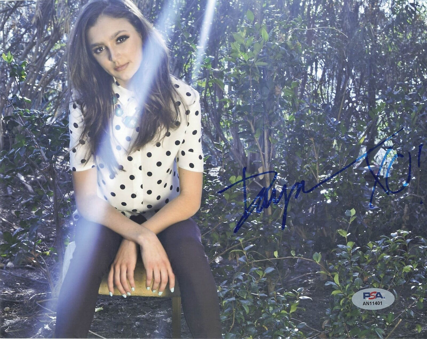 Daya signed 8x10 photo PSA/DNA Autographed Singer