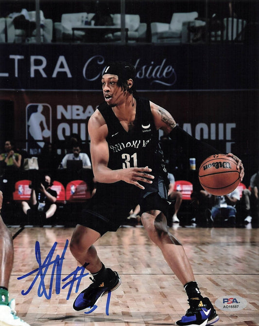 Alondes Williams signed 8x10 photo PSA/DNA Brooklyn Nets Autographed