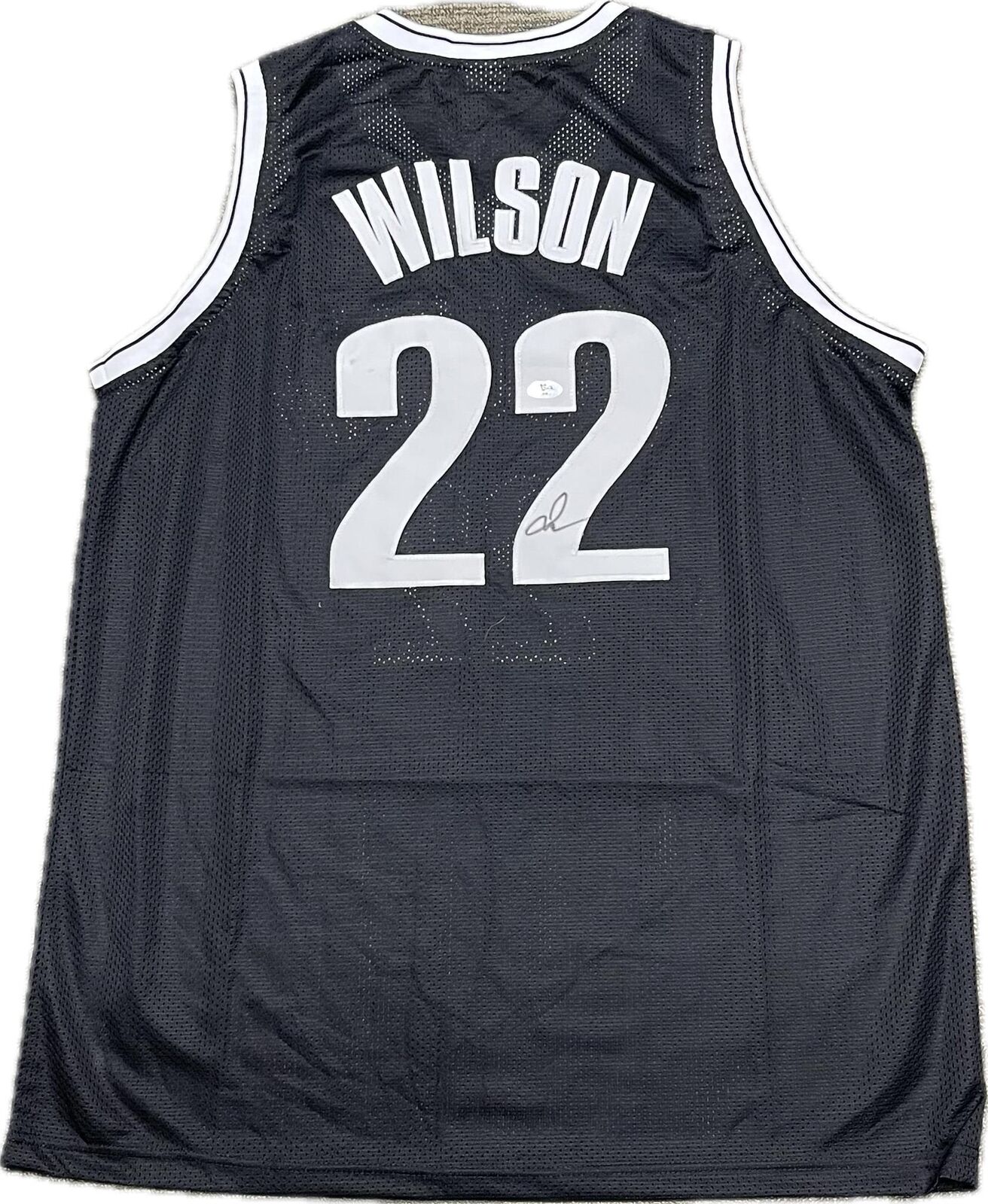 Jalen Wilson signed jersey PSA/DNA Autographed Brooklyn Nets