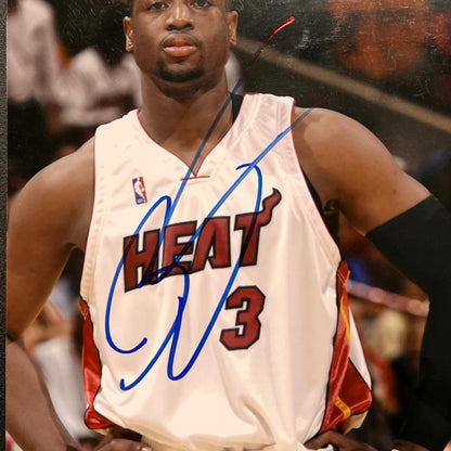 Dwyane Wade and Carmelo Anthony signed 11x14 Photo PSA/DNA Basketball Autographe
