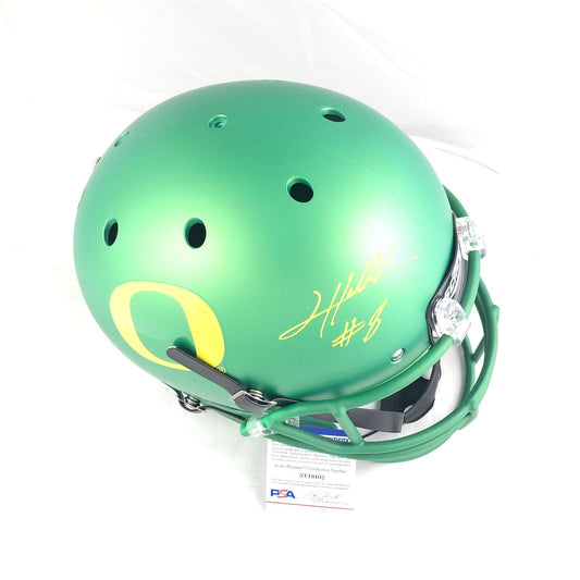 Jevon Holland Signed Full Size Helmet PSA/DNA Oregon Ducks Autographed