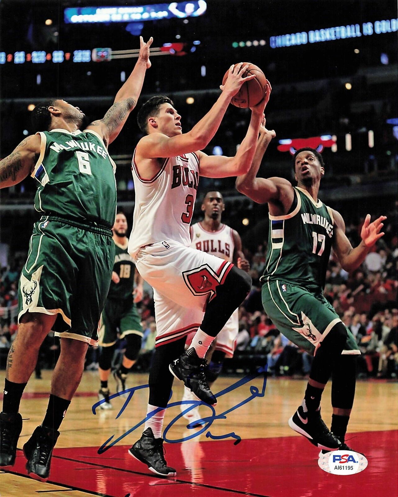 Doug McDermott Signed 8x10 Photo PSA/DNA Chicago Bulls Autographed