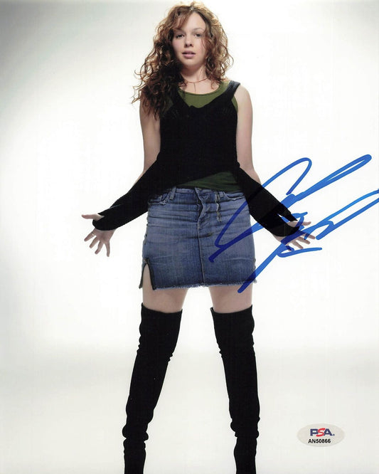 Amber Tamblyn signed 8x10 photo PSA/DNA Autographed Actress