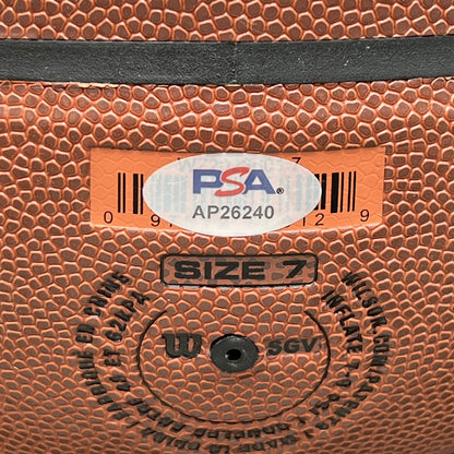 Austin Reaves Signed Wilson Basketball all PSA Los Angeles Lakers