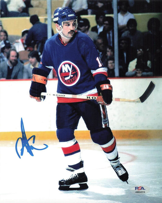 Bryan Trottier signed 8x10 photo PSA/DNA Autographed Islanders