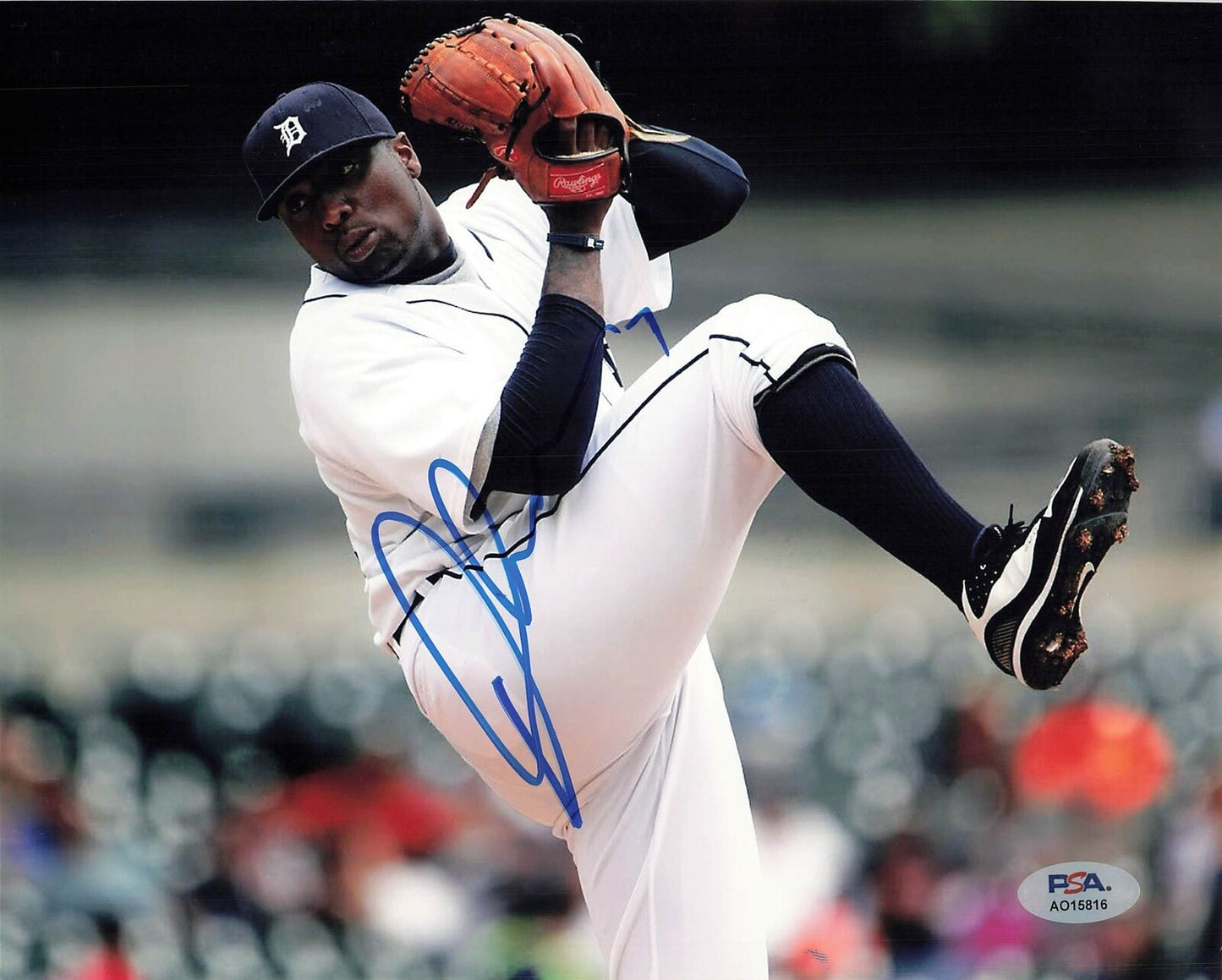 Dontrelle Willis signed 8x10 photo PSA/DNA Detroit Tigers Autographed