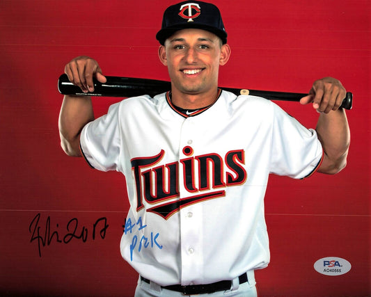 ROYCE LEWIS signed 8x10 photo PSA/DNA Minnesota Twins Autographed