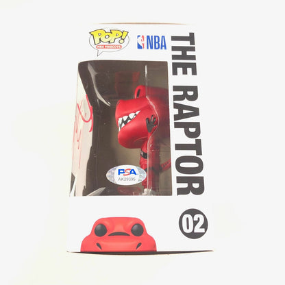 KHEM BIRCH Signed The Raptor Funko Pop PSA/DNA Toronto Raptors Autographed