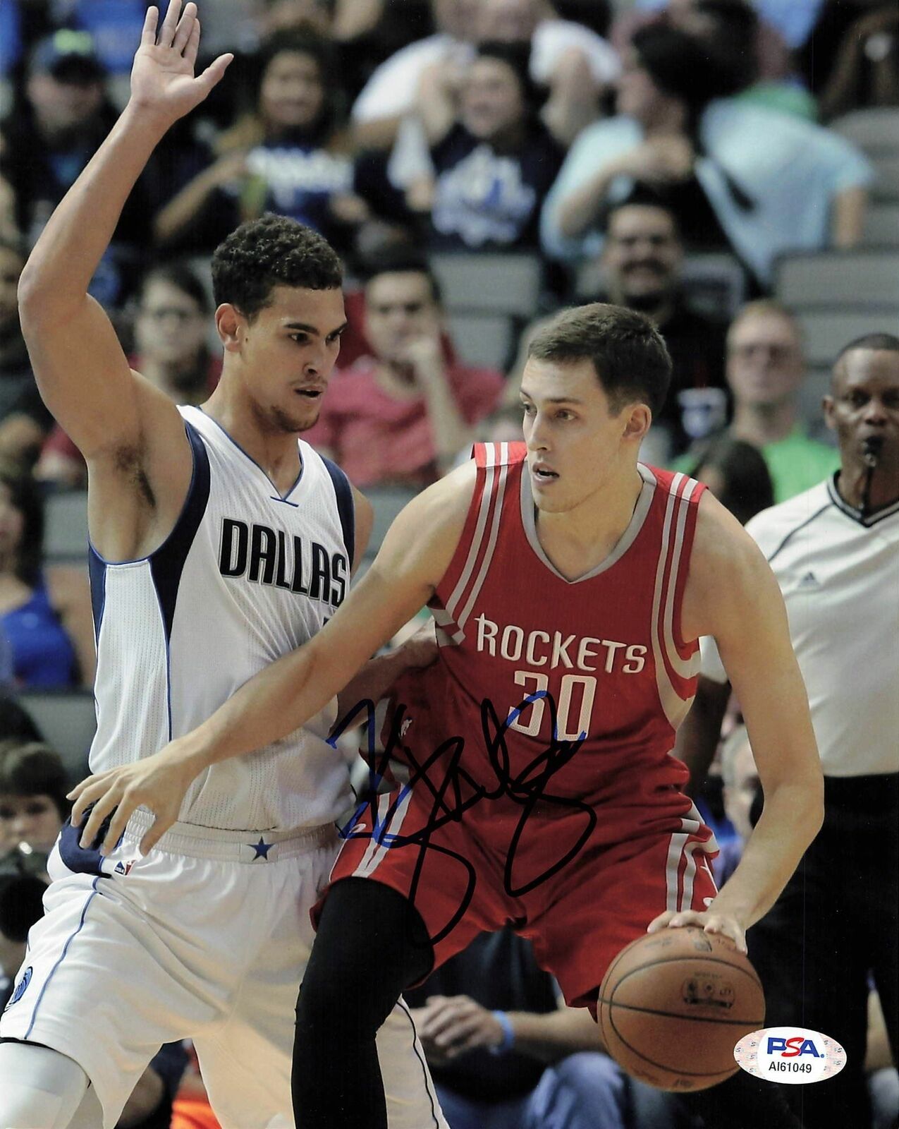 KYLE WILTJER signed 8x10 photo PSA/DNA Houston Rockets Autographed